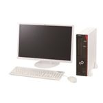 FUJITSU FMVD27006P+アイオーデータ機器17型モニタセット