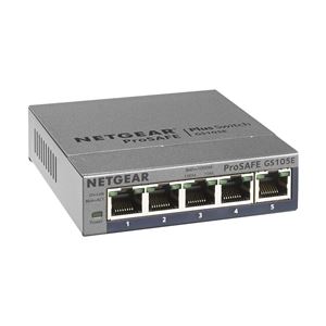 NETGEAR Inc. GS105E ギガビット5ポート アンマネージプラス・スイッチ