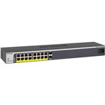 NETGEAR Inc. GS418TPP 【ライフタイム保証】 イージーマウント PoE+（240W） ギガ16P L2+スマートスイッチ