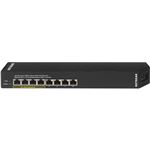 NETGEAR Inc. GSS108EPP ギガビット8ポートPoE+ クリックスイッチ （メタル1G 8ポートうちPoE+4ポート）