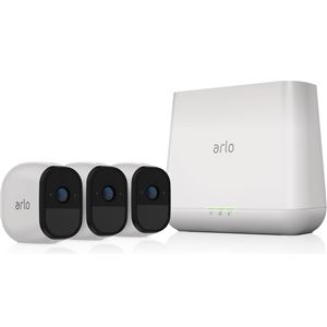 NETGEAR Inc. クラウド ネットワークカメラ Arlo Proスターターキット（カメラ3台+Proベースステーション）