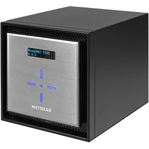 NETGEAR Inc. Eコマース限定モデル ReadyNAS 524X 4ベイデスクトップ型ユニファイド・ネットワークストレージ ディスクレスモデル