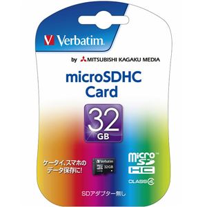 三菱ケミカルメディア Micro SDHC Card 32GB Class 4