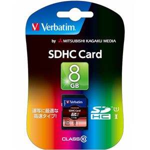 三菱ケミカルメディア SDHC Card 8GB Class 10