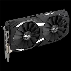 ASUS TeK DUALシリーズ AMD Radeon RX 580 デュアルファン搭載ビデオカード