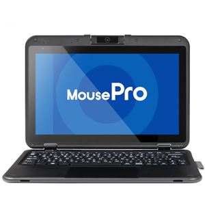 マウスコンピューター（モバイル） 11.6型 Windows 10 Pro+M.2 SSD搭載 2in1タブレットMousePro-P116A （Windows 10 Pro／Celeron N3450／4GB／M.2 SSD256GB／eMMC64GB／10.3時間稼働）