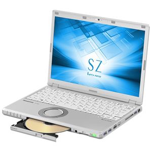 パナソニック Let's note SZ6 DIS専用モデル（Corei5-7200U／8GB／SSD256GB／SMD／W10P64／12.1WUXGA／Office／電池S）