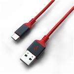 カシムラ USB充電＆同期ケーブル A-C STRONG 1.2m レッド