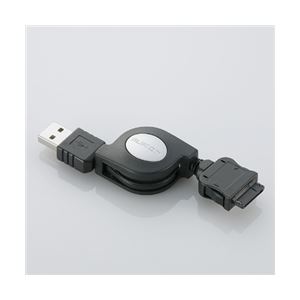 エレコム 携帯電話用USBデータ転送ケーブル／コンパクトバイプ au WIN対応