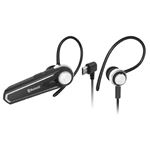カシムラ Bluetoothイヤホンマイク ステレオ ブラック