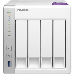 QNAP TS-431P 4TB HDD搭載モデル 5年保守パック （WD Red）