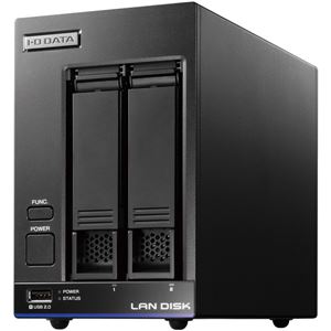 アイ・オー・データ機器 Dropbox Businessライセンス付き 法人向け2ドライブNAS 4TB