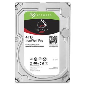 Seagate Guardian IronWolf Proシリーズ 3.5インチ内蔵HDD 4TBSATA6.0Gb／s 7200rpm 128MB