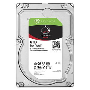 Seagate Guardian IronWolfシリーズ 3.5インチ内蔵HDD 6TB SATA6.0Gb／s7200rpm 256MB