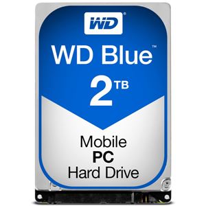 WESTERN DIGITAL WD Blue 2.5インチ 7mm 内蔵HDD 2TB