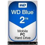 WESTERN DIGITAL WD Blue 2.5インチ 7mm 内蔵HDD 2TB