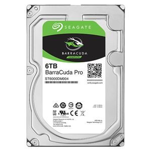 Seagate Guardian Barracuda Proシリーズ 3.5インチ内蔵HDD 6TB SATA6.0Gb／s 7200rpm 256MB