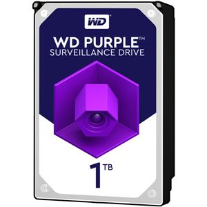 WESTERN DIGITAL WD Purpleシリーズ 3.5インチ内蔵HDD 1TB SATA6Gb／sIntellipower 64MBキャッシュ AF対応