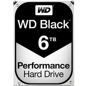 WESTERN DIGITAL WD Black 3.5インチ内蔵HDD 6TB SATA6.0Gb／s 7200rpm256MB