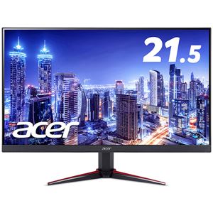 Acer 21.5型ワイド液晶ディスプレイ VG220Qbmiix（IPS／非光沢／1920×1080／16：9／250cd／m^2／100000000：1／1ms／ブラック／ミニD-Sub15ピン・HDMI 1.4 （HDCP2.2対応）／ゲーミング）