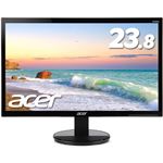 Acer 23.8型ワイド液晶ディスプレイ K242HYLbmid（IPS／非光沢／1920x1080／16：9／250cd／m^2／100000000：1／4ms／ブラック／ミニD-Sub15ピン・DVI（HDCP対応）・HDMI）