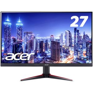 Acer 27型ワイド液晶ディスプレイ VG270bmiix（IPS／非光沢／1920×1080／16：9／250cd／m^2／100000000：1／1ms／ブラック／ミニD-Sub15ピン・HDMI 1.4 （HDCP2.2対応）／ゲーミング）