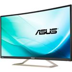 ASUS TeK 3年保証／曲面型液晶ディスプレイ31.5型ワイド（16：9）（湾曲パネル／1920x1080／HDMI・DVI-D・D-Sub／スピーカー内蔵）