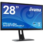 iiyama 28型ワイド液晶ディスプレイ Prolite B2875UHSU-B1 （4K2K解像度／TN／ノングレア液晶） マーベルブラック