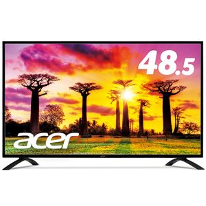 Acer 48.5型ワイド液晶ディスプレイ EB490QKbmiiipfx（IPS／半光沢／3840x2160／4K／16：9／300cd／m2／100000000：1／4ms／ブラック／HDMI（HDCP2.2対応）／ミニD-Sub15ピン／DisplayPort）