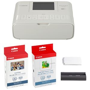 キヤノン コンパクトフォトプリンター SELPHY CP1300 カードプリントキット （ホワイト）