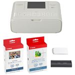 キヤノン コンパクトフォトプリンター SELPHY CP1300 カードプリントキット （ホワイト）