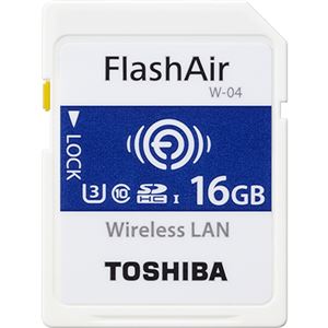 東芝（家電） 無線LAN搭載SDHCメモリーカード「FlashAir」 16GB