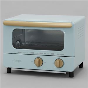 アイリスオーヤマ ricopa オーブントースター アッシュブルー