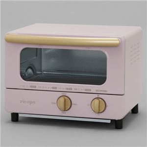 アイリスオーヤマ ricopa オーブントースター アッシュピンク
