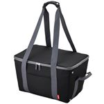 サーモス 保冷買い物カゴ用バッグ 約25L ブラック