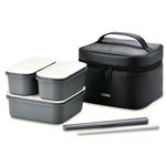 サーモス フレッシュランチボックス 2段式 1790ml ブラック