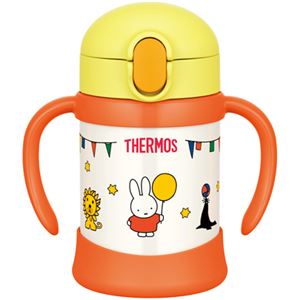 サーモス まほうびんのベビーストローマグ 250ml miffy ライトイエロー