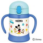 サーモス まほうびんのベビーストローマグ 250ml Disney baby ライトブルー