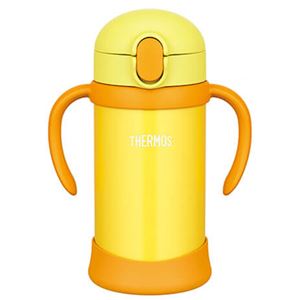 サーモス まほうびんのベビーストローマグ 350ml イエロー