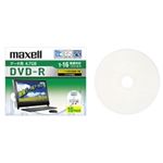 Maxell 16倍速対応データ用CPRM対応DVD-R4.7GB10枚 プリント対応ホワイト