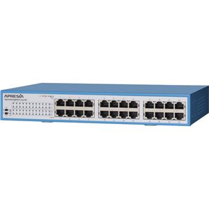 APRESIA Systems ApresiaLightGC124-SS【5年間先出しセンドバック付】ノンインテリジェントスイッチングHUB （24port） ■ラックマウント金具標準添付