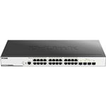 D-Link DGS-3000-28XL2+マネージドスイッチ、10／100／1000BASE-Tポート×24、10GSFP+スロット×4（リミテッドライフタイム保証対象）
