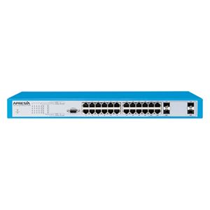 APRESIA Systems ApresiaLightGM124GT-PoE【5年間先出しセンドバック付】PoE+対応レイヤー2スイッチングHUB （24port）