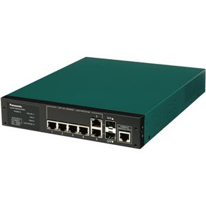 パナソニックESネットワークス 6ポート PoE給電スイッチングハブ Switch-M5eGiLPWR+5年先出しセンドバック保守バンドル
