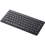 エレコム Bluetoothミニキーボード／パンタグラフ式／薄型／マルチOS対応／ブラック