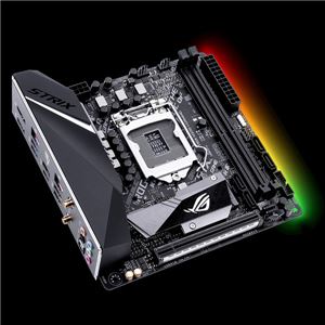 ASUS TeK 【AURA Sync対応】ROG STRIXシリーズ Intel H370チップセット搭載Mini-ITXマザーボード