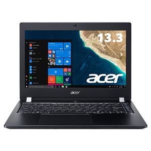 Acer TMX3310M-F34Q （Core i3-8130U／4GB／128GBSSD／ドライブなし／13.3型／HD／指紋認証／Windows 10 Pro64bit／LAN／HDMI／1年保証／Officeなし）