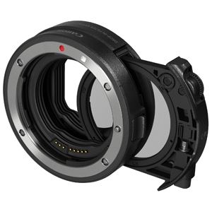 キヤノン ドロップインフィルター マウントアダプター EF-EOS R 円偏光フィルター A付