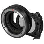 キヤノン ドロップインフィルター マウントアダプター EF-EOS R 円偏光フィルター A付