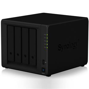 Synology DiskStation DS418 クアッドコアCPU搭載4ベイNAS HDD非搭載モデル